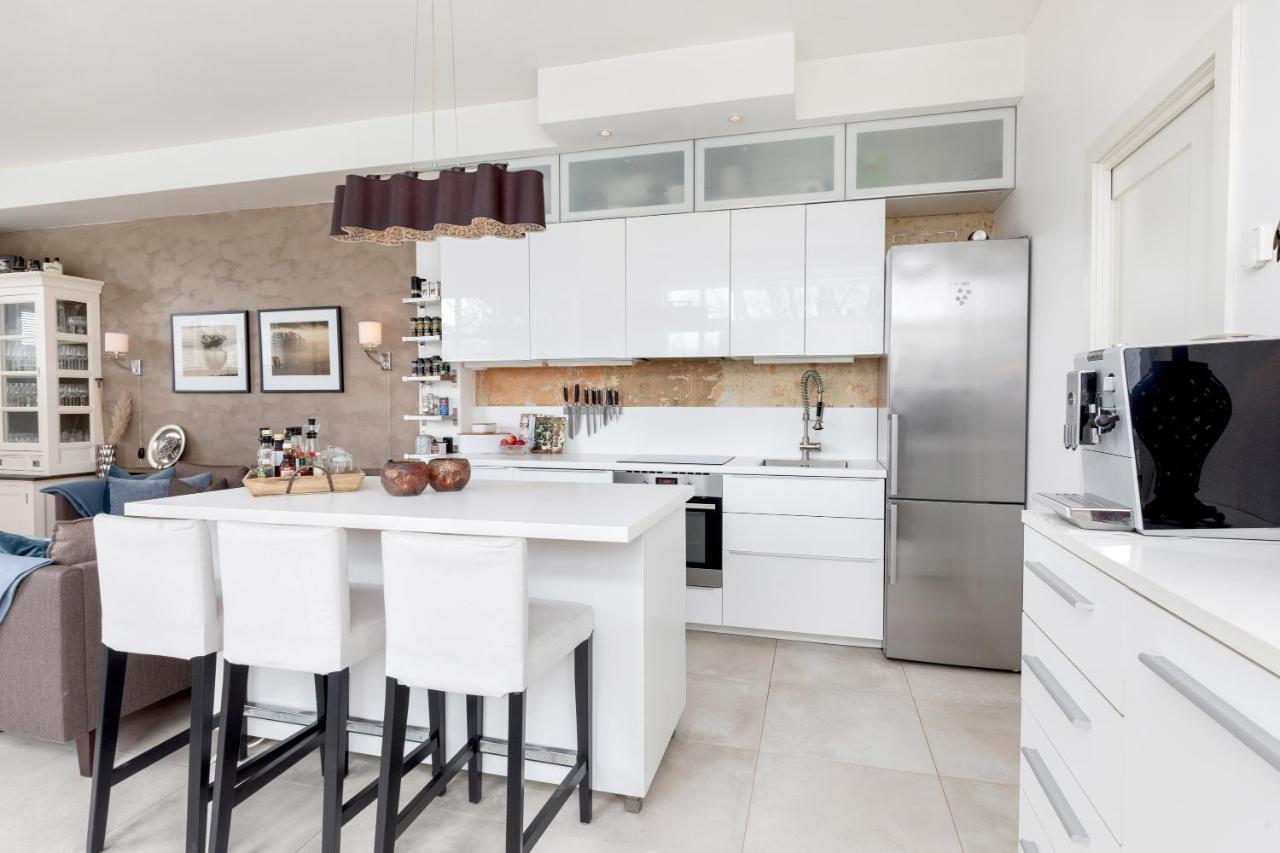 Stylish Apartment With Beautiful Views Of The River, Beach Nearby Kristiansand Buitenkant foto